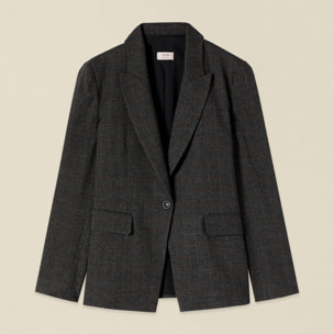 Oltre - Blazer principe di galles - Grigio