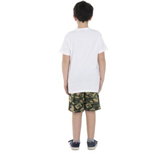 Camiseta infantil dorada