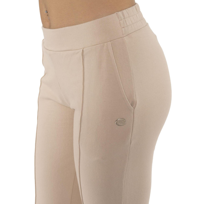Pantaloni sportivi con riga davanti invernali da donna "Never Without"
