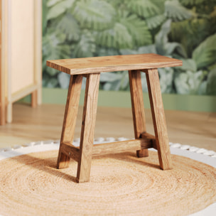 Tabouret en bois de teck recyclé - Dao