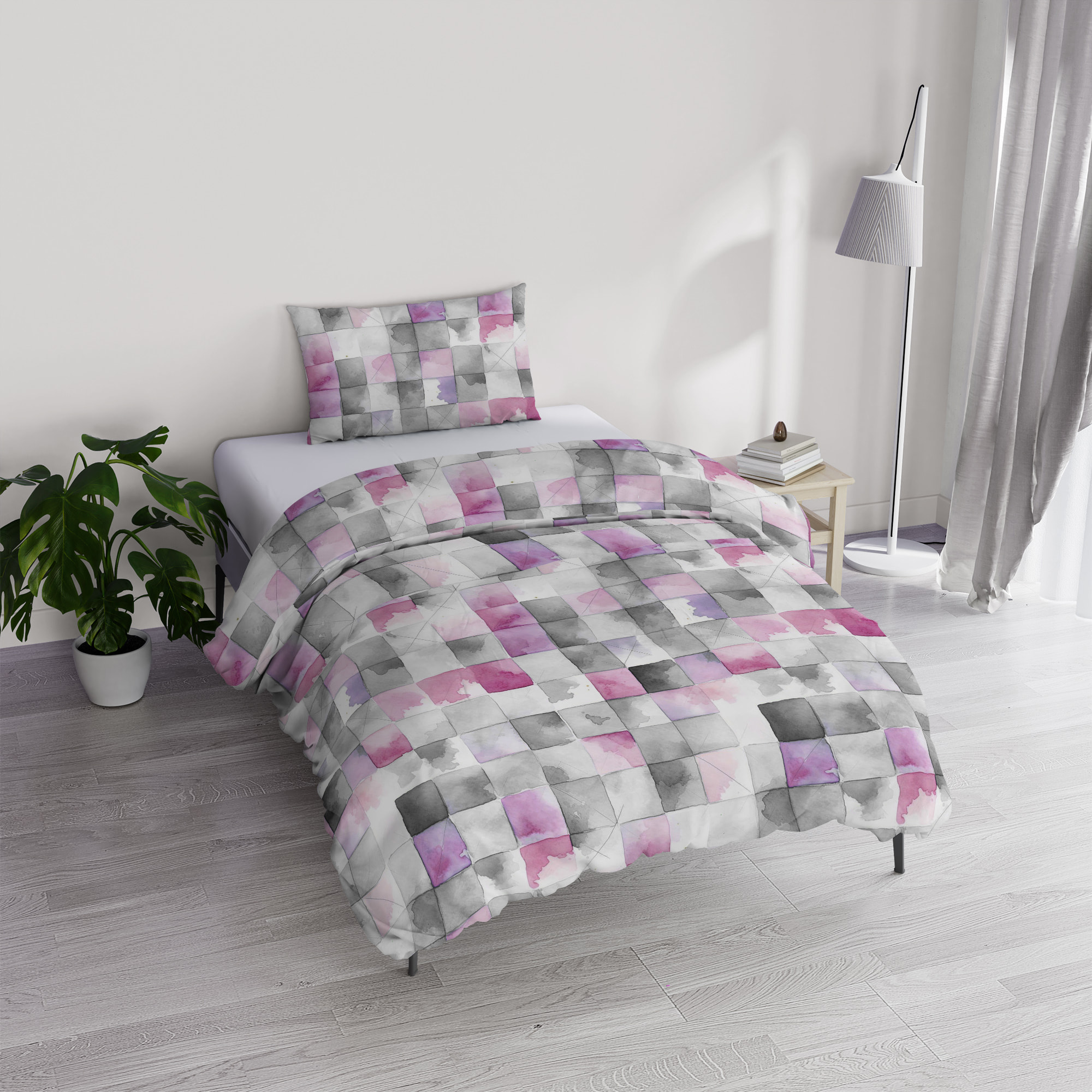 PARURE COPRIPIUMINO RIVER SINGOLO ILI