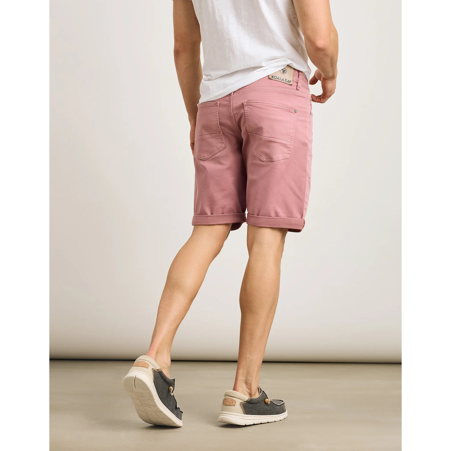 Bermuda Denim Rosa Ceniza - Palm Beach