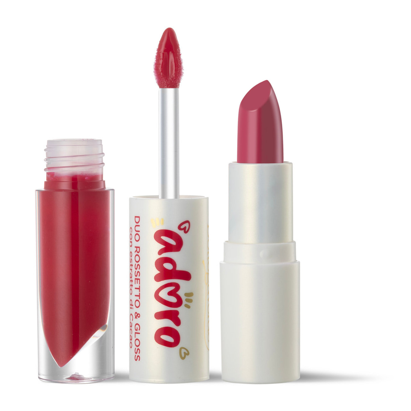 Adoro - Duo Rossetto e Gloss con estratto di Cacao