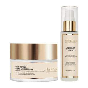 Crema reparadora de caracol + sérum de caracol