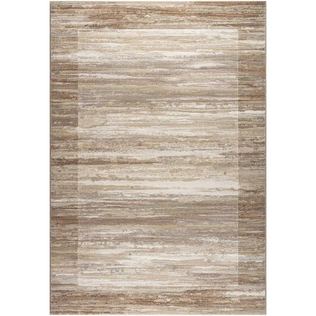 Tappeto Moderno Disegno Geometrico Salotto Beige