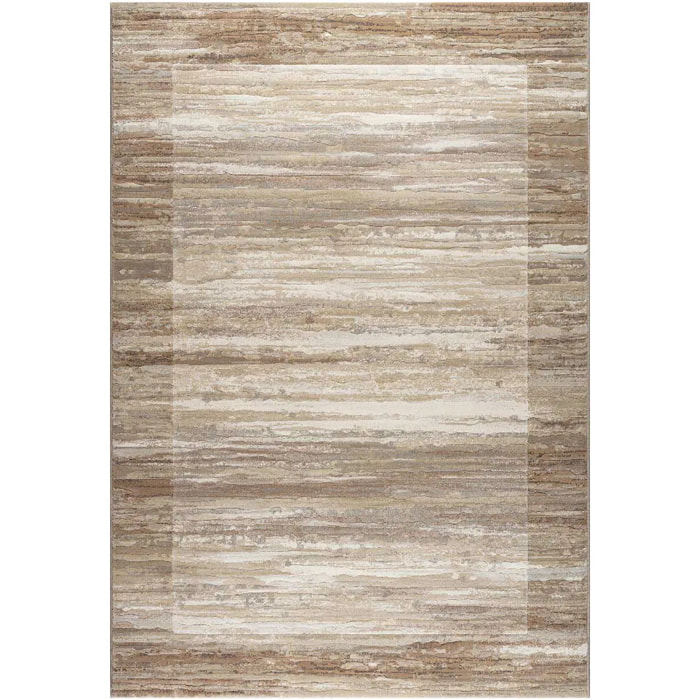 Tappeto Moderno Disegno Geometrico Salotto Beige