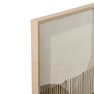 Toile imprimée Xena 58x2,3x78cm marron