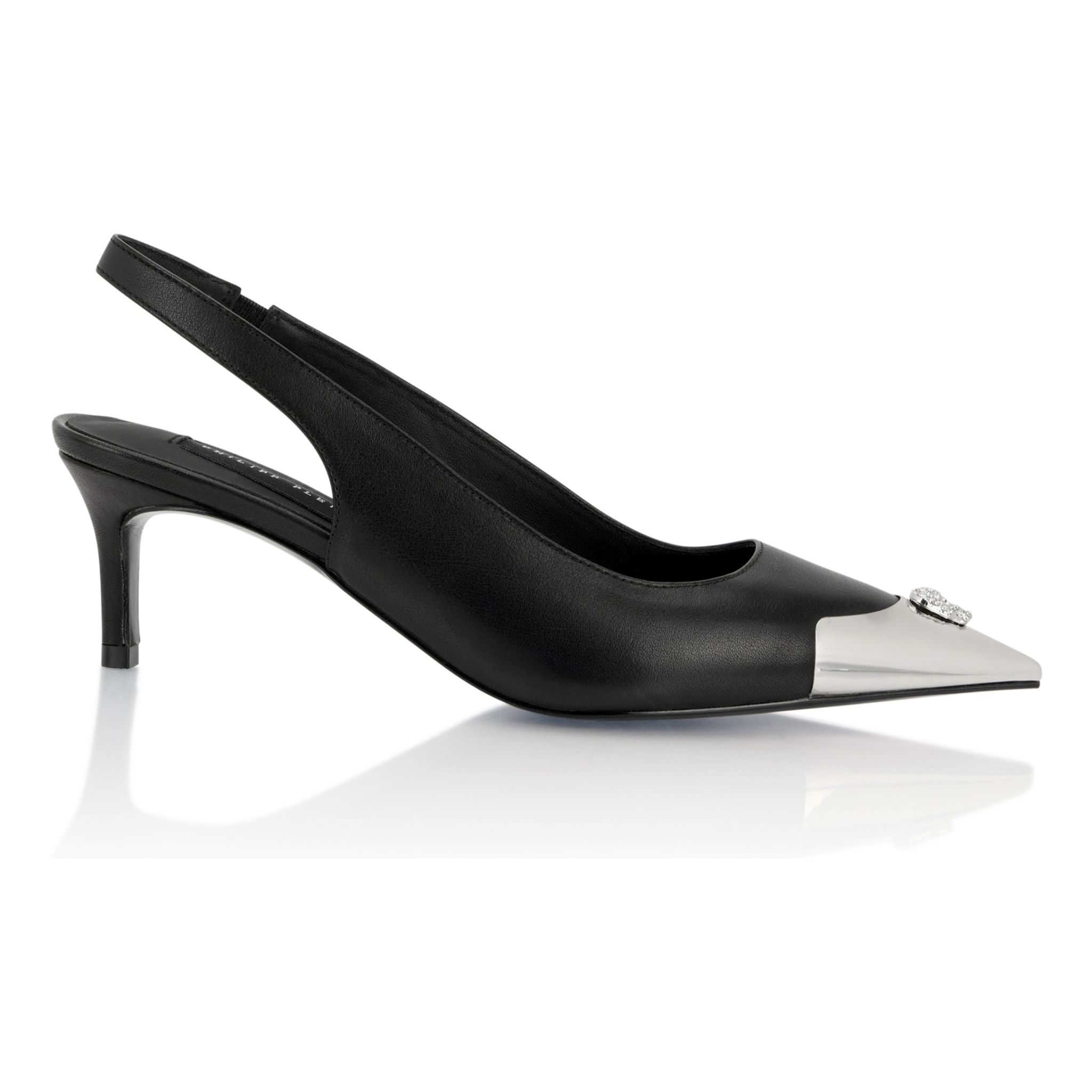 PHILIPP PLEIN Scarpe slingback SKULL