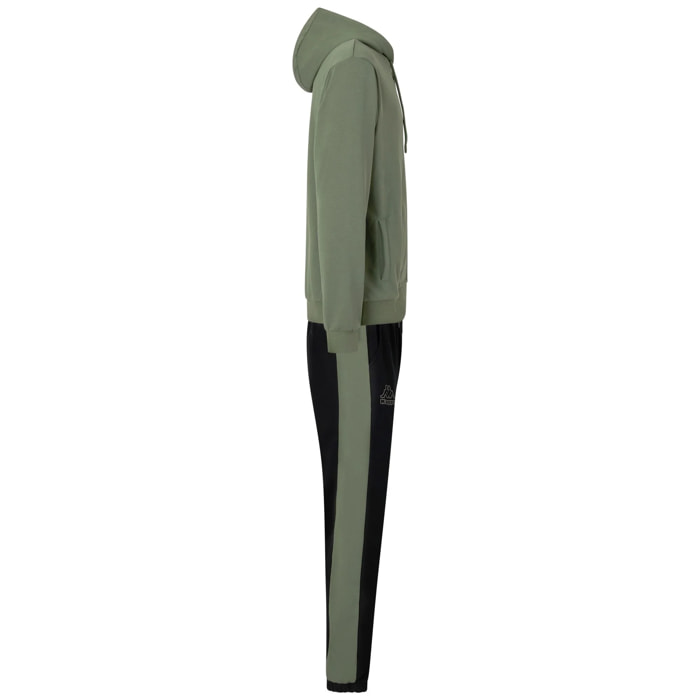 Kappa - Chándales deportivos Hombre Verde - Logo Glomeri