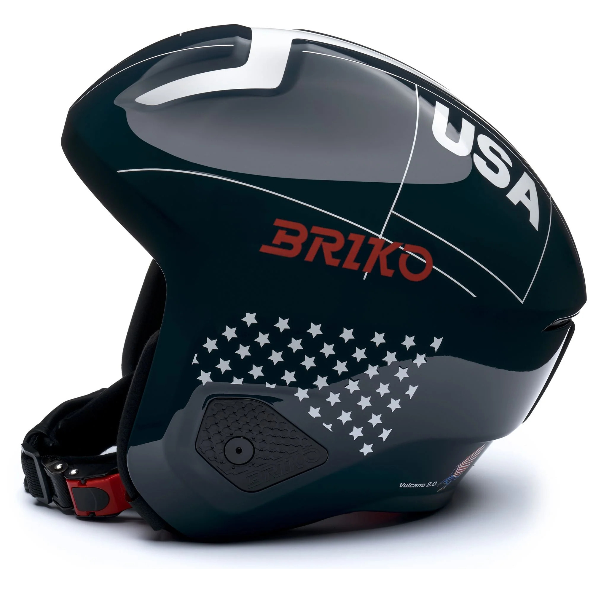Caschi Briko Uomo Donna Blu Vulcano 2.0 Usa Mips