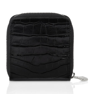 PHILIPP PLEIN Cartera con cremallera central