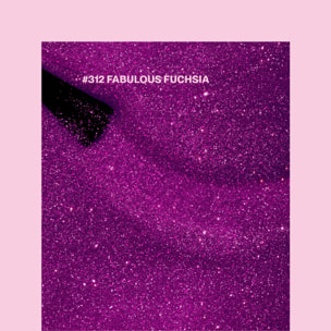 Vernis semi-permanent - 312 Fabulous Fuchsia - 15 ml