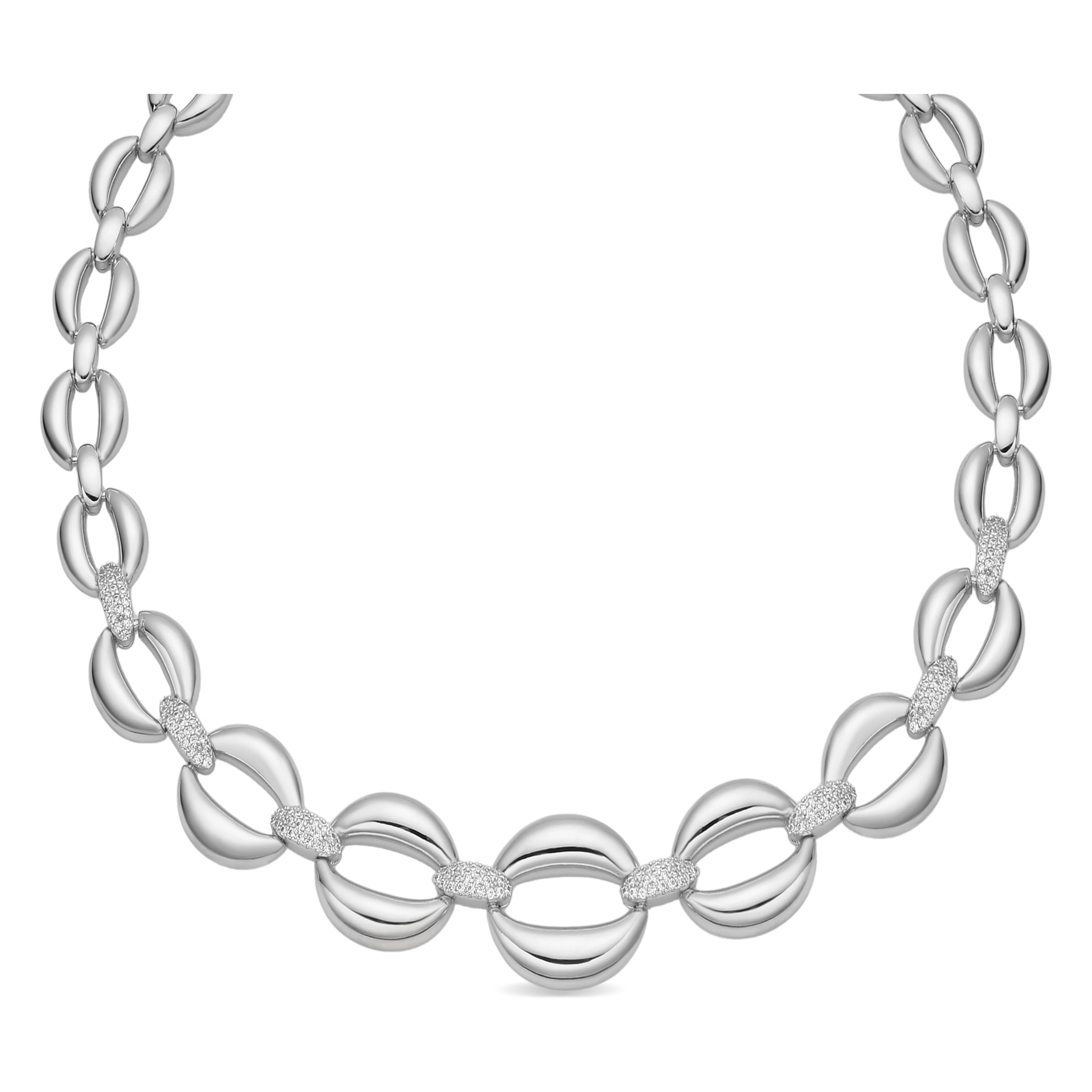 Collar Nixwi acabado plata