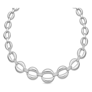 Collar Nixwi acabado plata