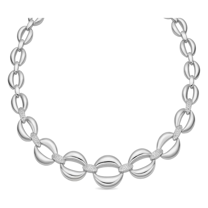 Collar Nixwi acabado plata