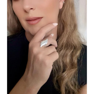 Anillo Gota a Gota en plata 10µ