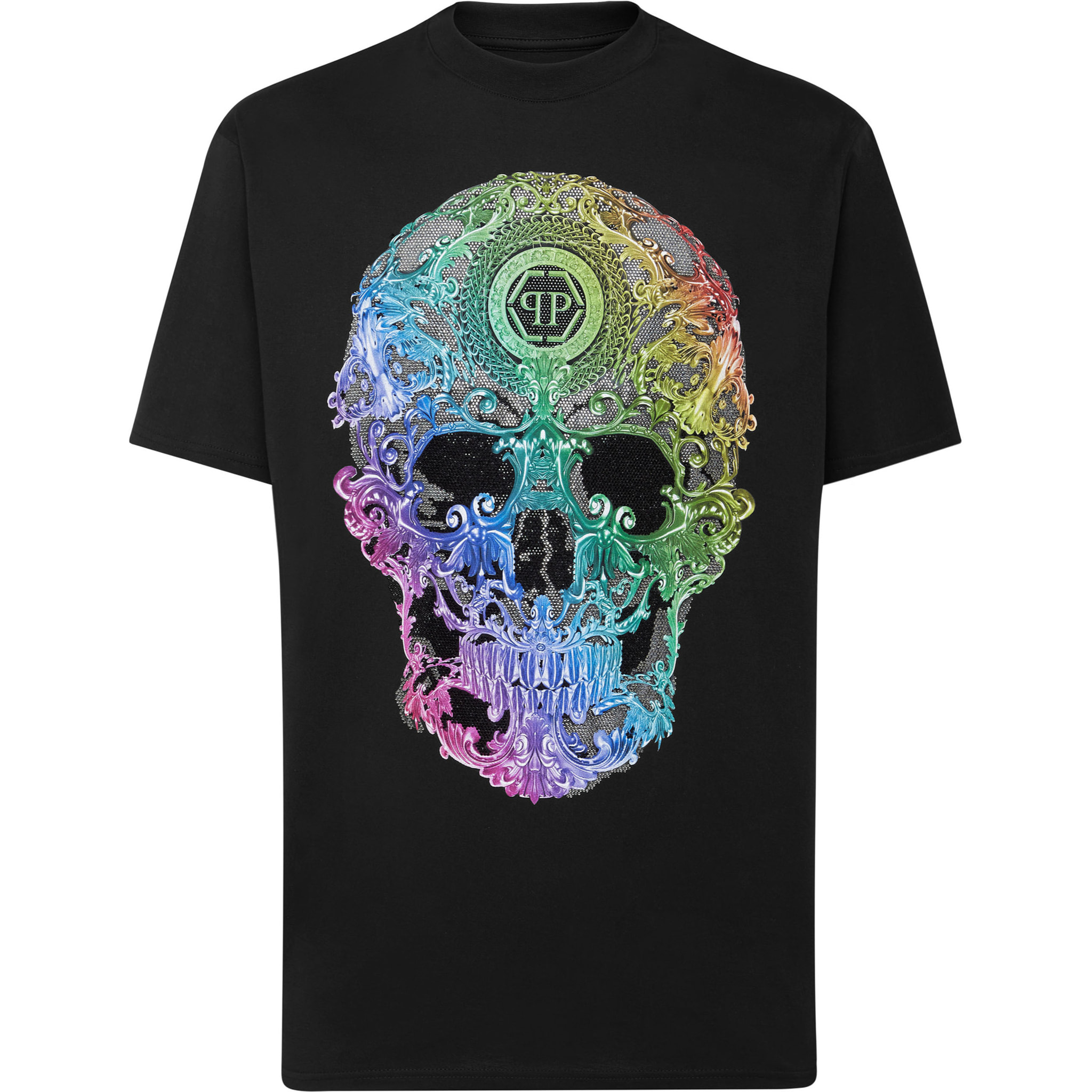PHILIPP PLEIN T-Shirt Round Neck BAROQUE