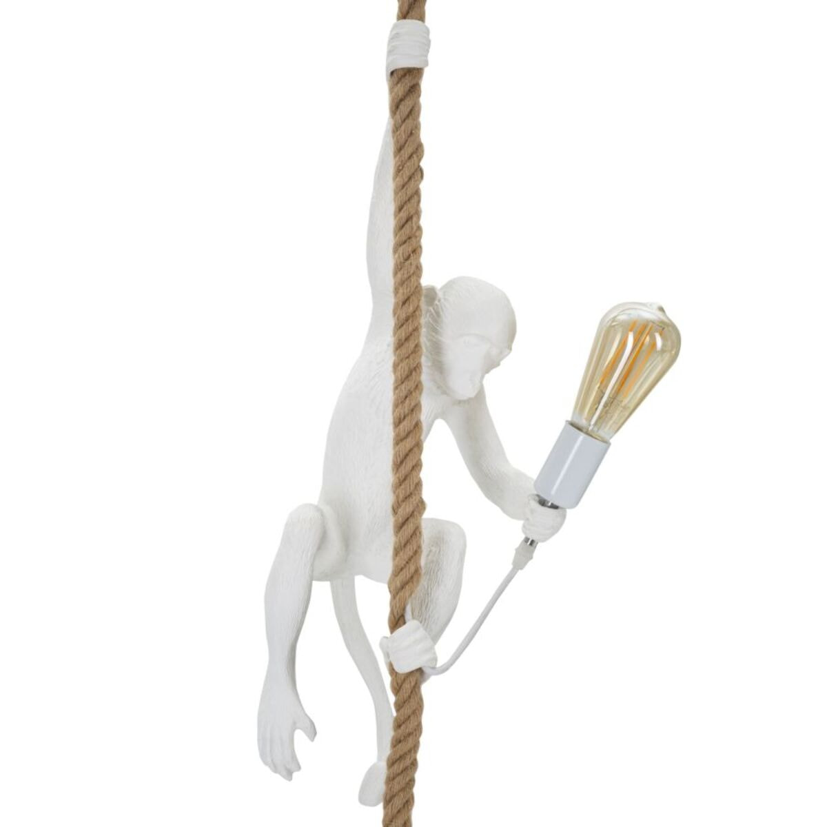 LAMPADARIO MONKEY BIANCO CM Ø 27X32X60