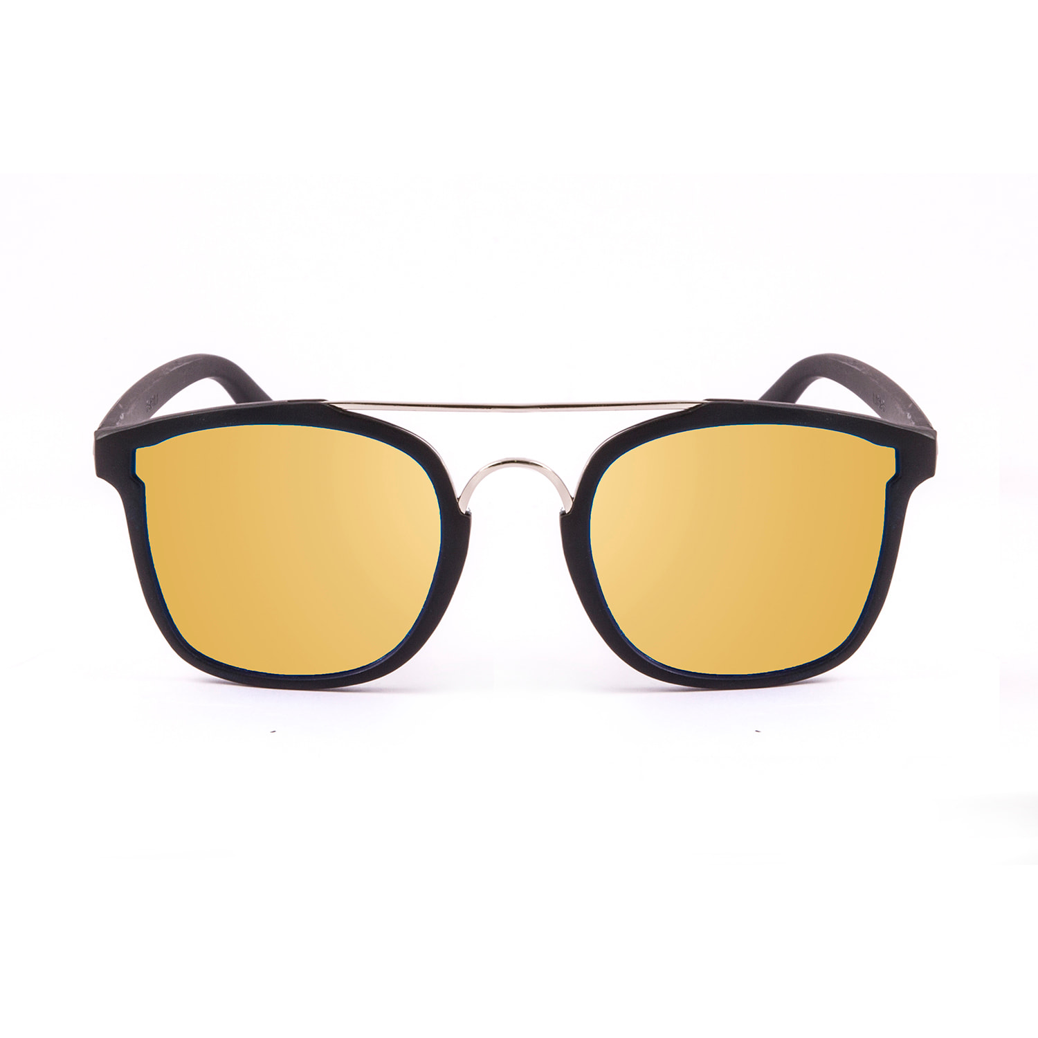 Gafas de sol PALO ALTO LIBREA - Negro mate / Plana revo dorada