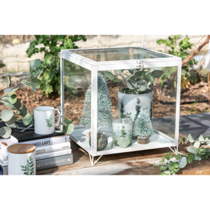 J-Line décoration de Noël Decoratif Paillettes - plastique - vert clair - medium