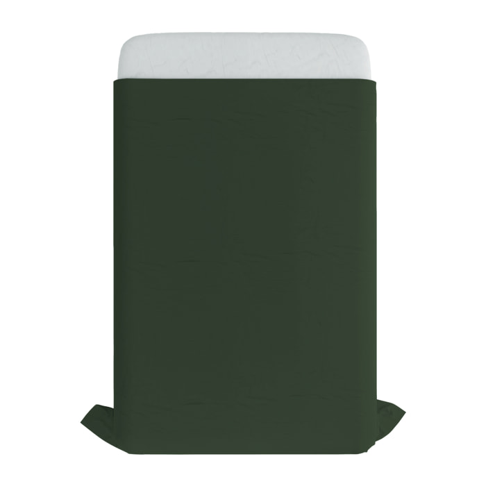 LENZUOLO SOPRA TINTA UNITA MAX COLOR, 100% COTONE - PIAZZA E MEZZA