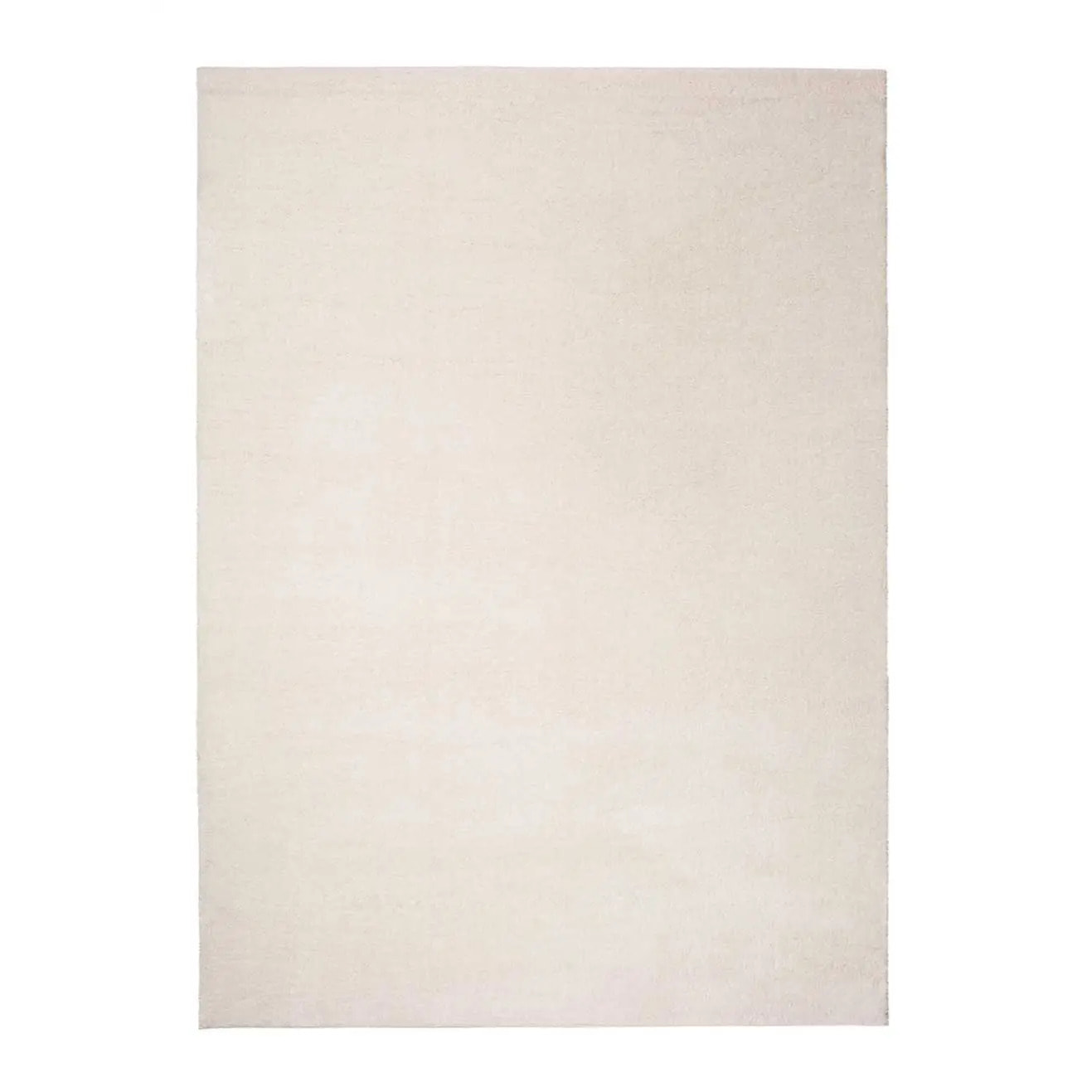 Alfombra Montana Liso Blanco, varias medidas disponibles