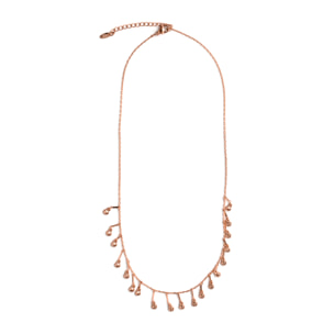 Collar Yaferth acabado oro rosa 18k