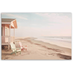 Tableau deco côte pacifique Tableau alu Dibond