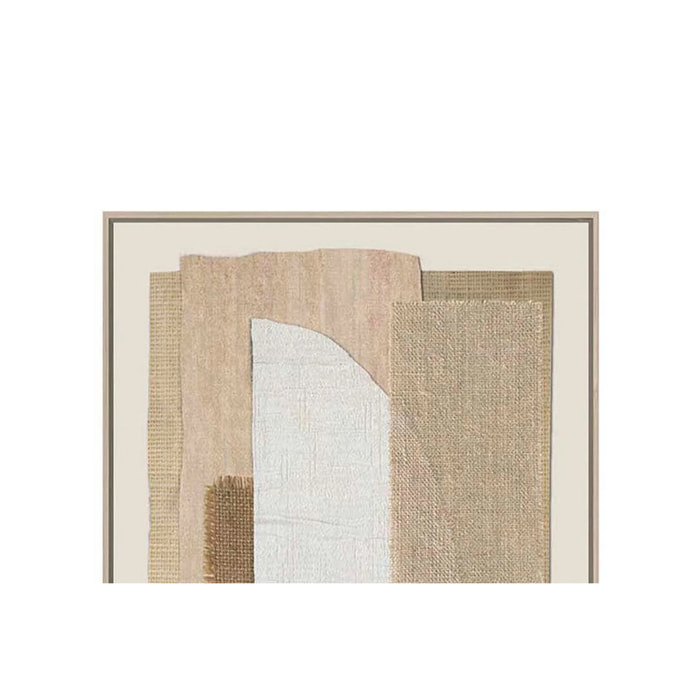 Cuadro Abstracto 50% Pintado A Mano 83x4x123 Cm