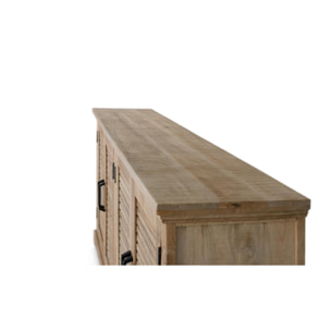 Aparador de Madera de Mango Estilo Rústico Contemporáneo