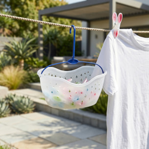 Panier x24 Pinces à  linge Bi-matiere MSV