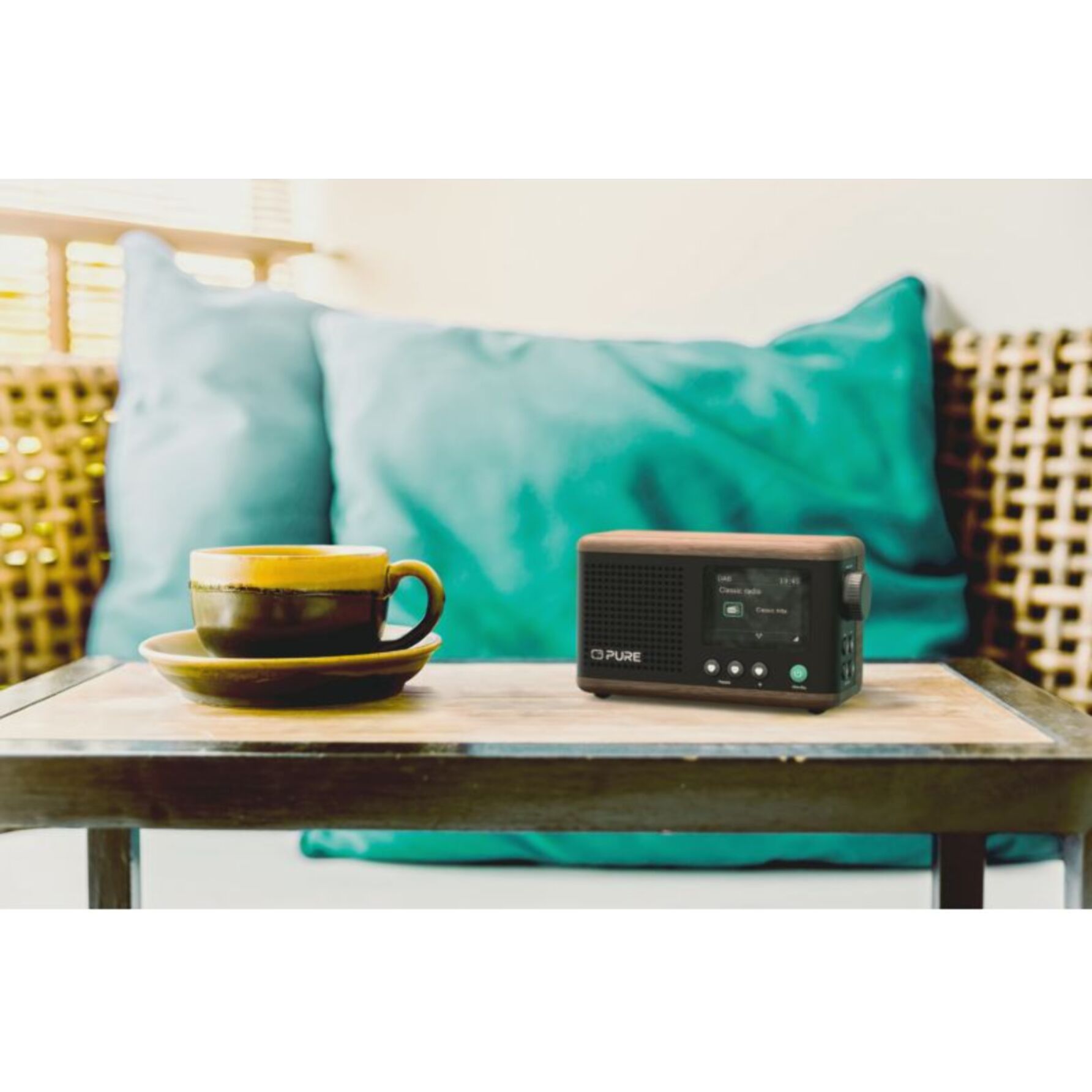 Radio DAB PURE Classic Mini Coffee Black/Walnt