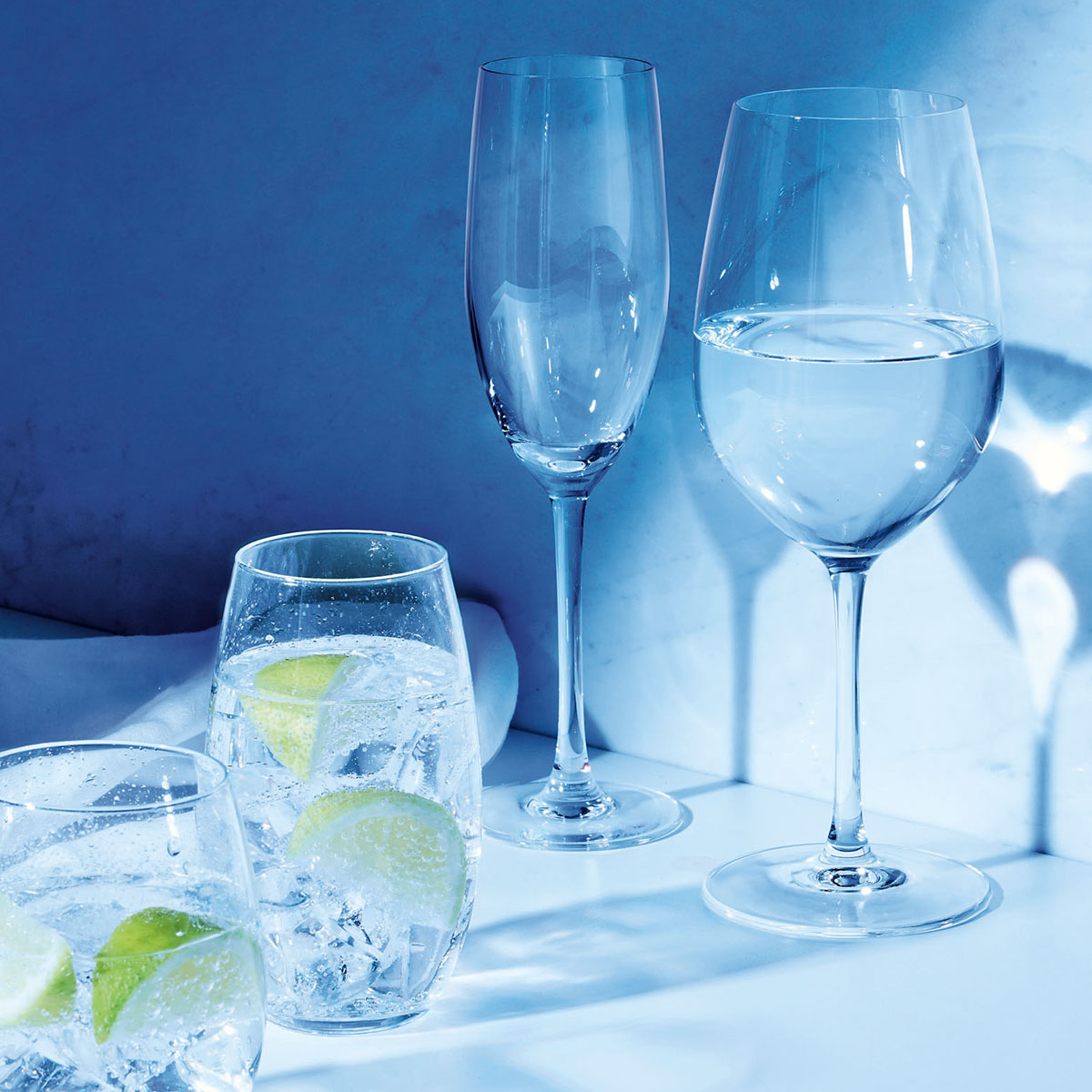 6 verres à eau 40 cl Menades