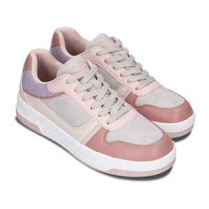 Dara Pink zapatilla básica de deporte con cordones