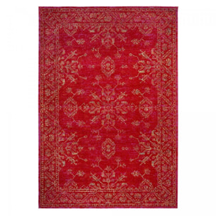 Tapis kilim tissé motif baroque LEPI