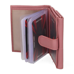 Portafoglio  da donna ecopelle Prodotto Vegano 9x8x2 cm