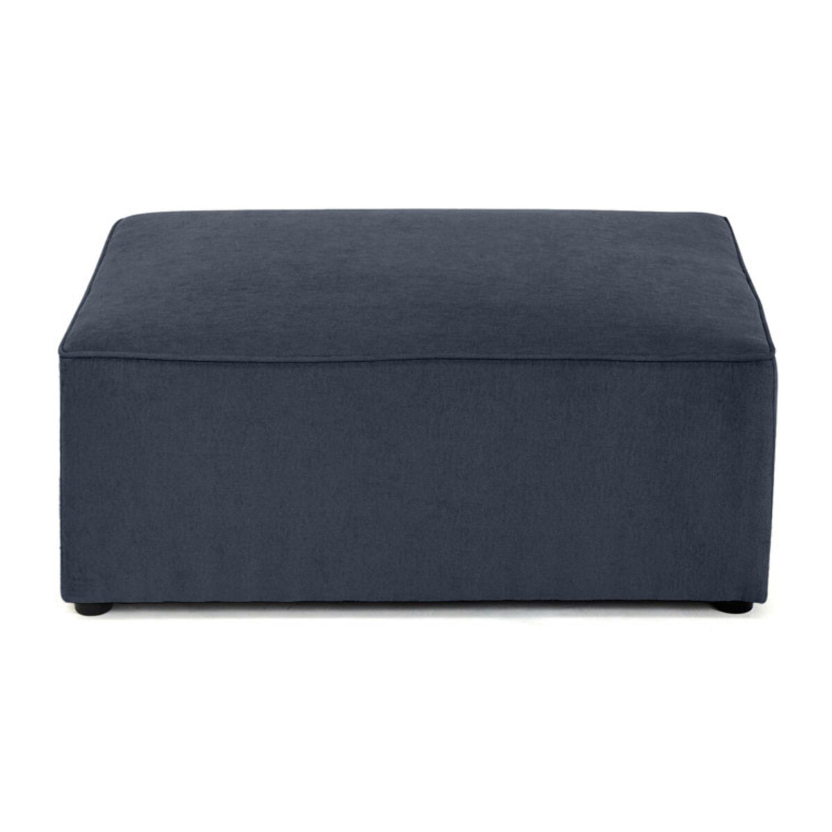 Topaze - pouf - en tissu - Bleu