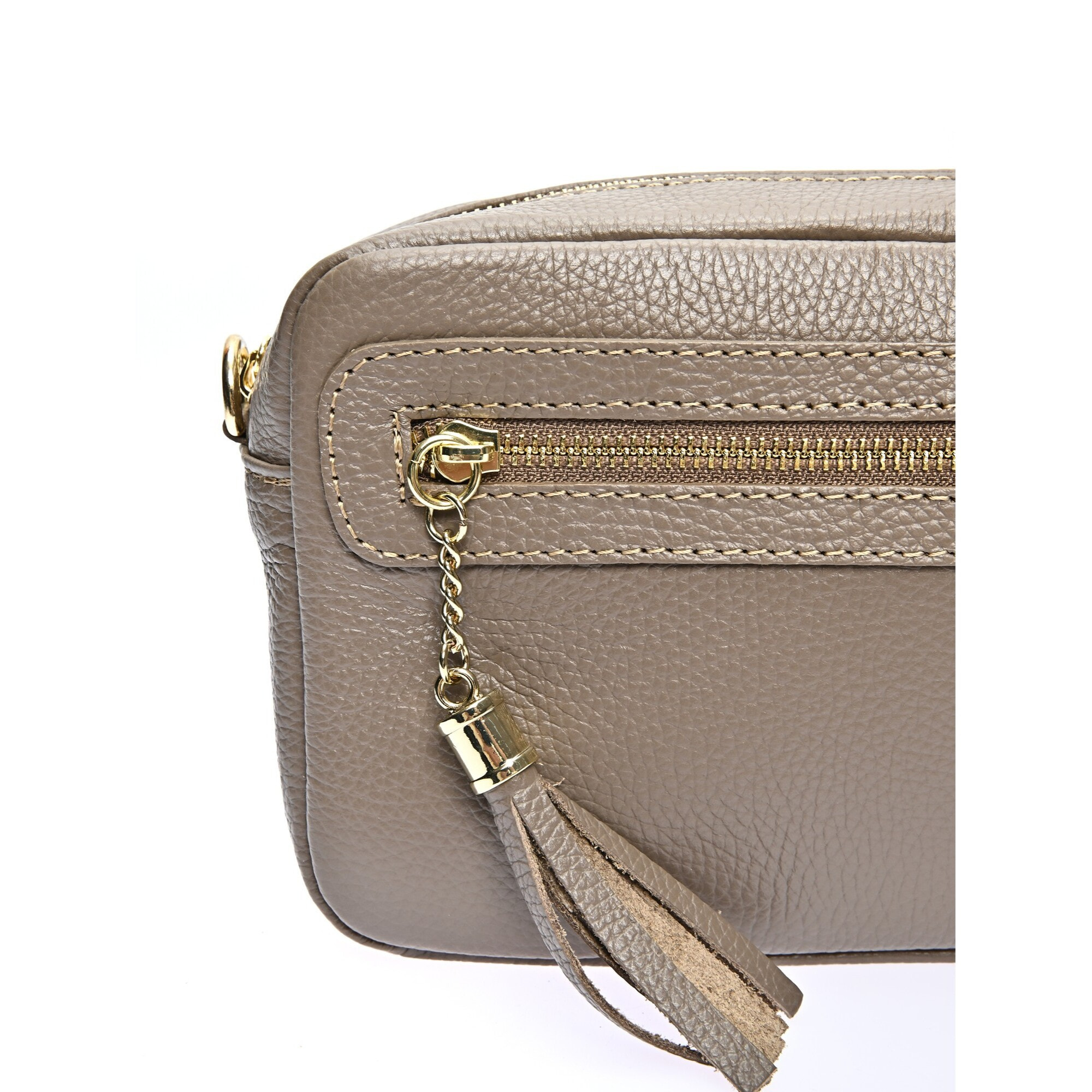 Borsa a spalla Carla Ferreri Beige