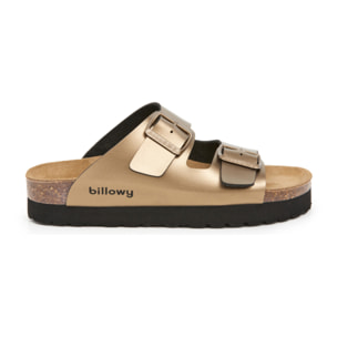 Sandalia plataforma BILLOWY MARRON