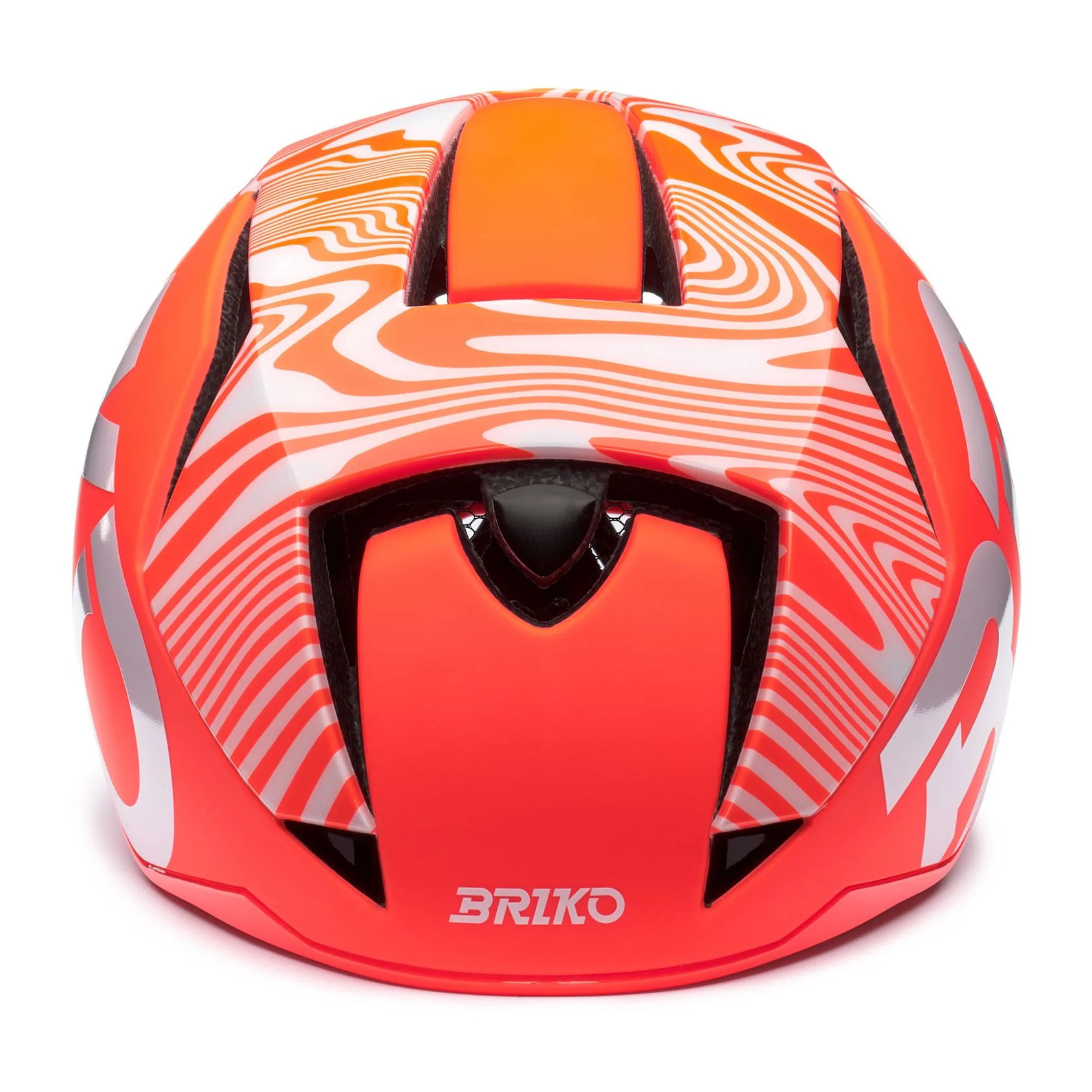 Caschi Briko Uomo Donna Rosso Gass Graphik