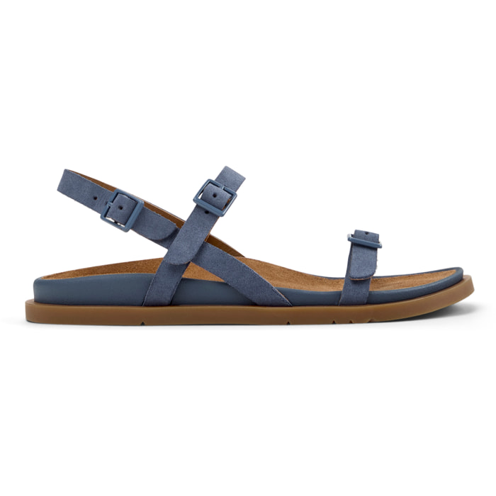 Sandalias - CAMPER Lluc Sandal - Azul - Cuero de gamuza