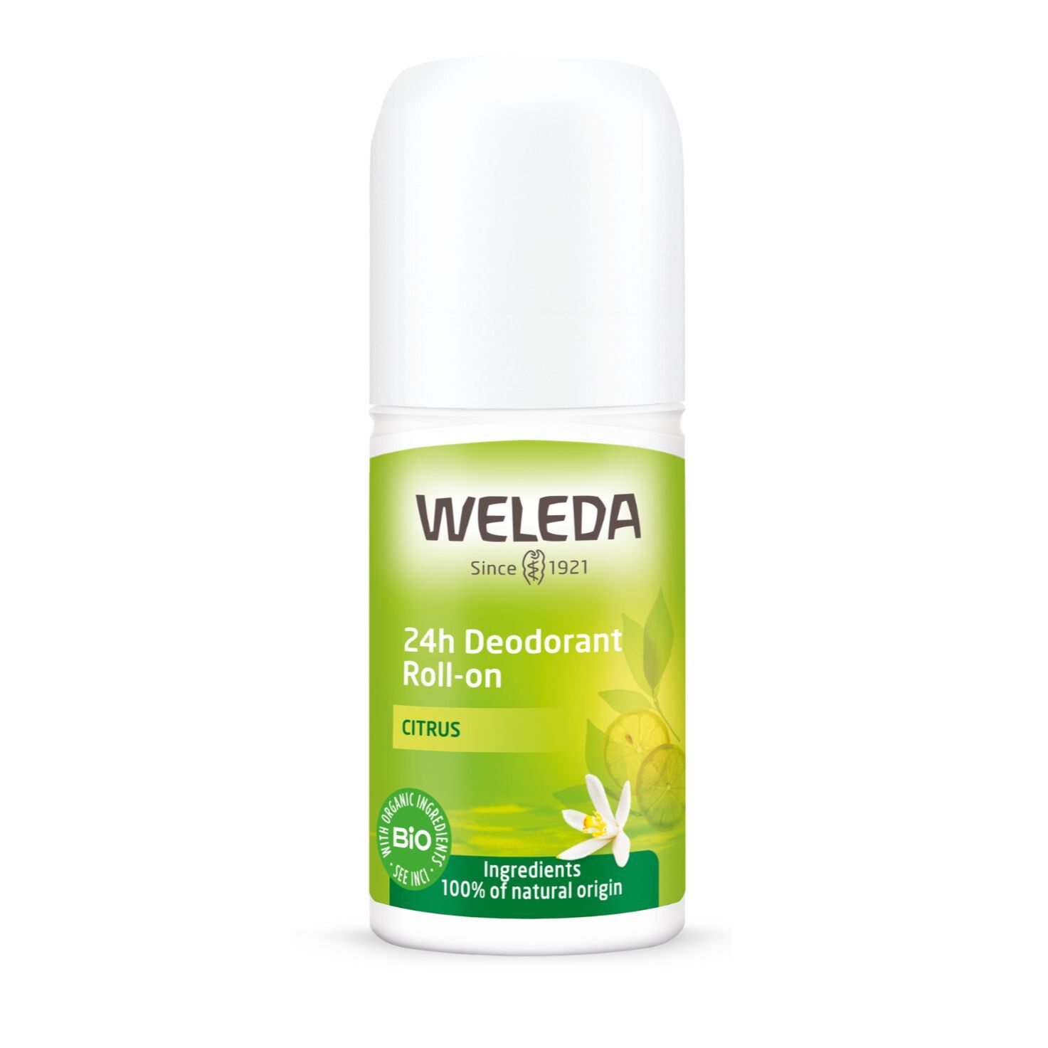 WELEDA - Déodorant roll-on 24H Citrus - 50 ml