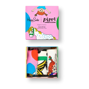 Calcetines 3-pack pippi longstocking