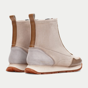 Botin sport Kansas Taupe gris 3 cm