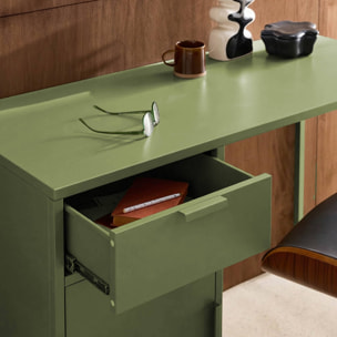 Bureau enfant acier laminé 1 tiroir  SOHO