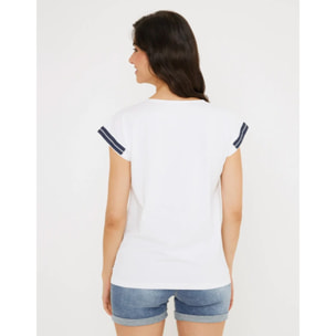 Camiseta Manga Corta Estampada - Sena