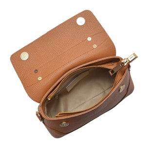 Borsa a mano Anna Luchini Cammello