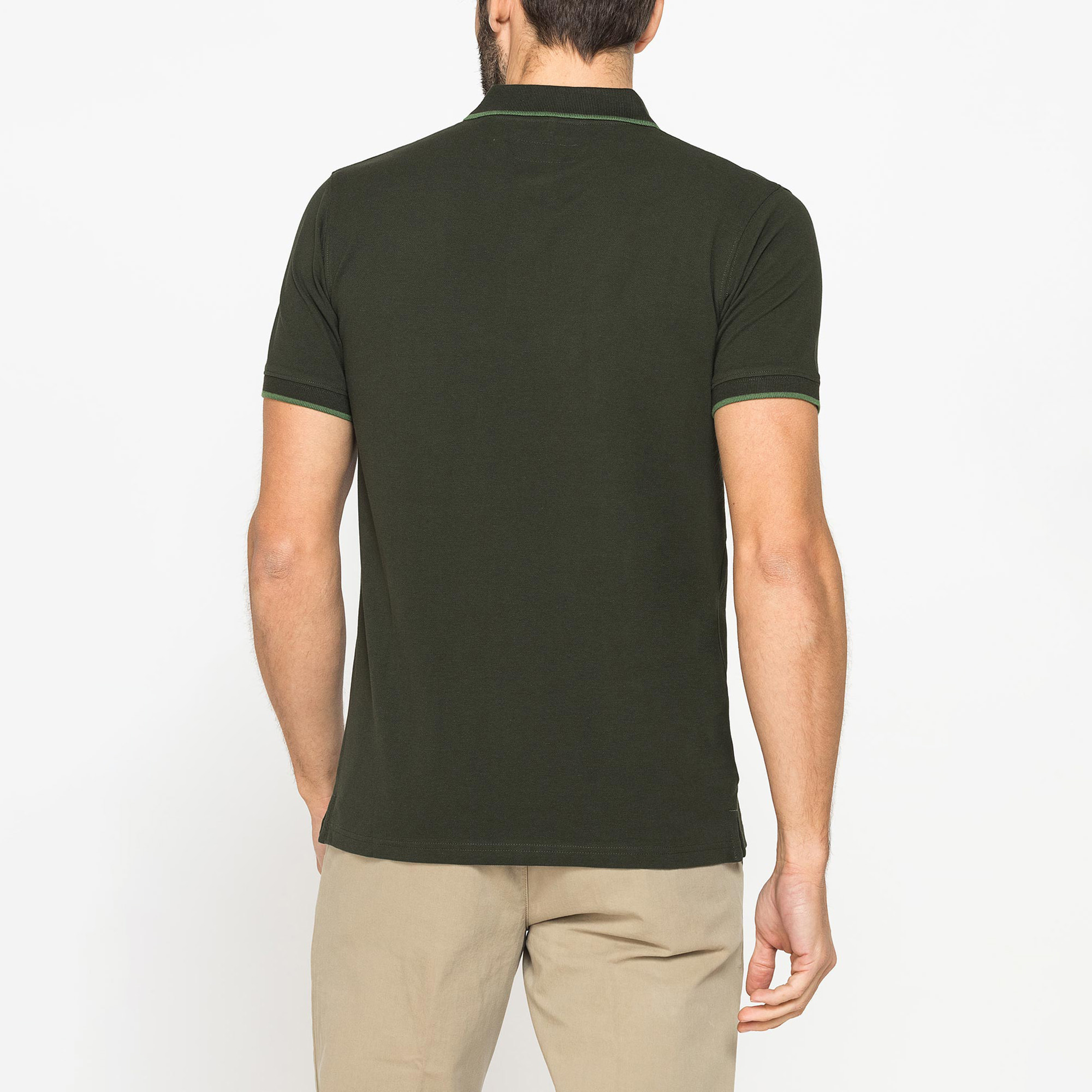 POLO A MANICA CORTA IN PIQUET DI COTONE