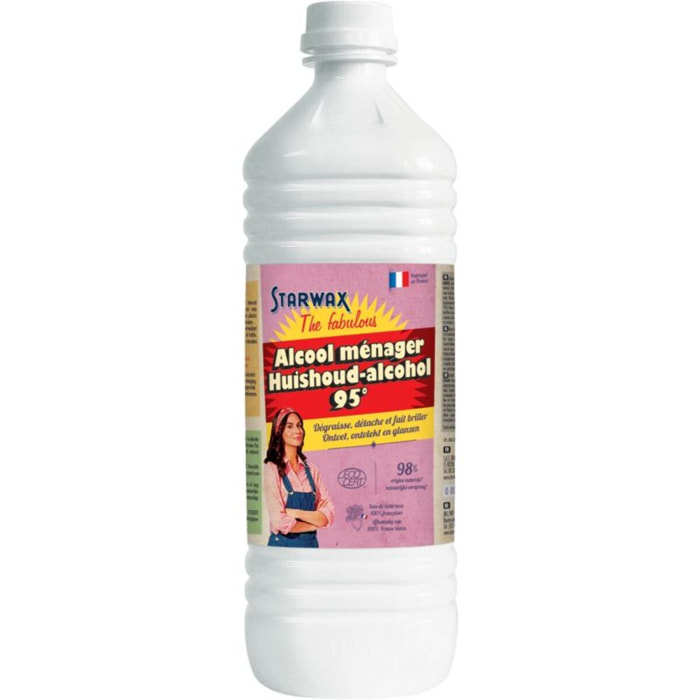 Nettoyant STARWAX ALCOOL MENAGER  1L