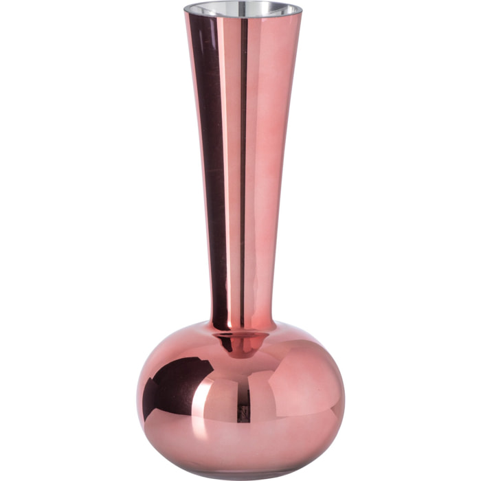 J-Line vase - verre - rose